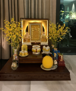 Bàn thờ Ông Địa Thần Tài đơn giản nhất BTT-3015