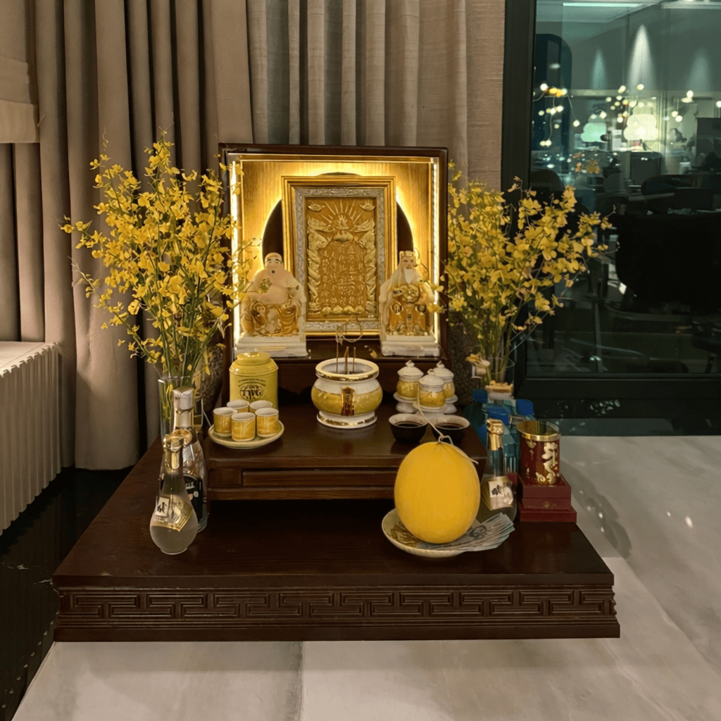 Bàn thờ Ông Địa Thần Tài đơn giản nhất BTT-3015