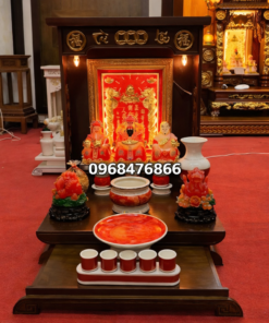 Bàn thờ Ông Địa tài lộc mẫu BTT-3023