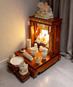 Bàn thờ Thần Thài Thổ Địa gỗ Hương SP cao cấp BCT-4391