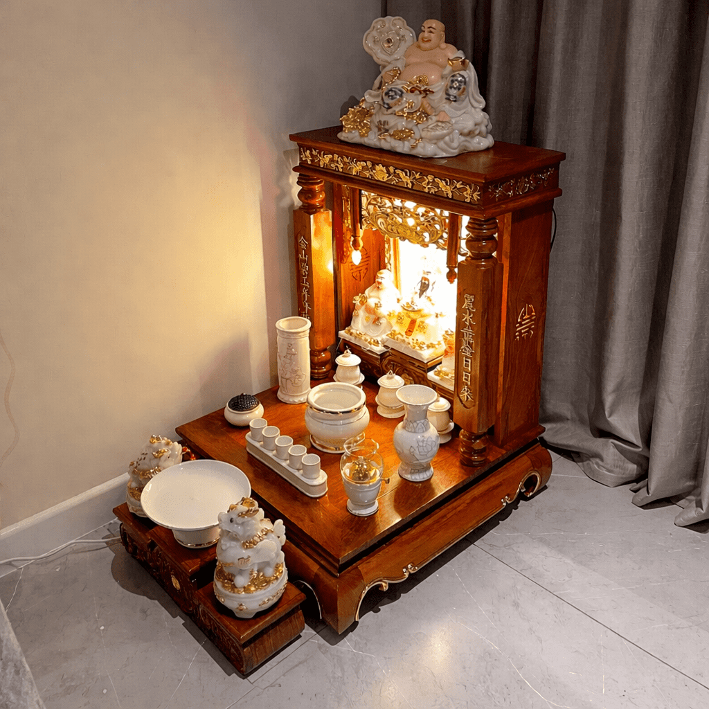 Bàn thờ Thần Thài Thổ Địa gỗ Hương SP cao cấp BTB-4391 Bàn thờ Thần Thài Thổ Địa gỗ Hương SP cao cấp BCT-4391