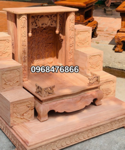 Bàn thờ thần tài gỗ Hương cao cấp BCT-4358