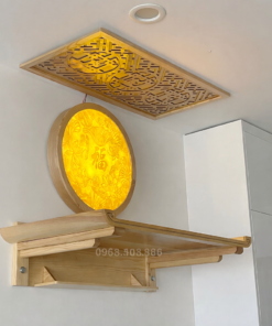 Bàn thờ treo chung cư đơn giản BB3083