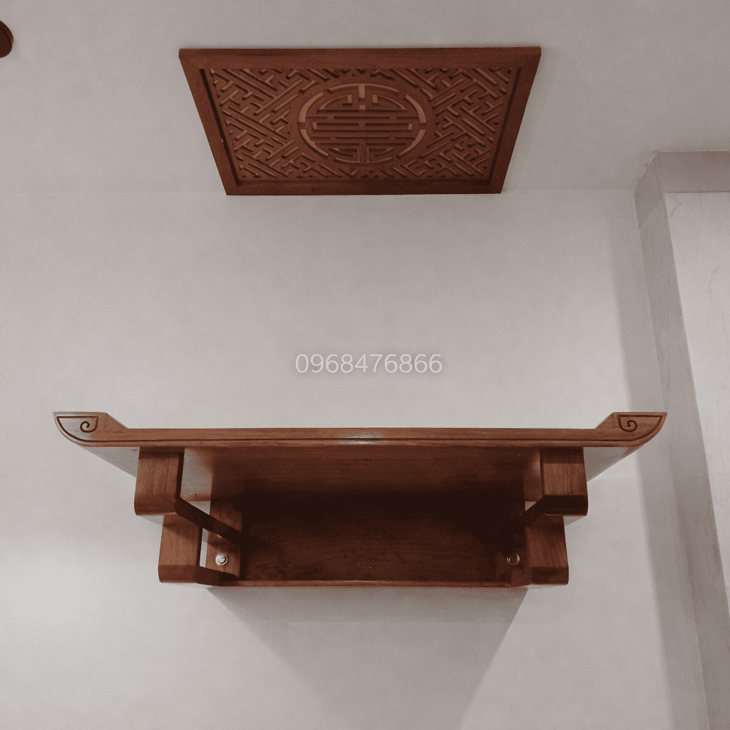 Bàn thờ treo tường gỗ Hương Đá cao cấp BB3062