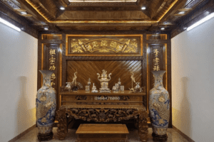 Phòng thờ gia tiên đẹp BB2179