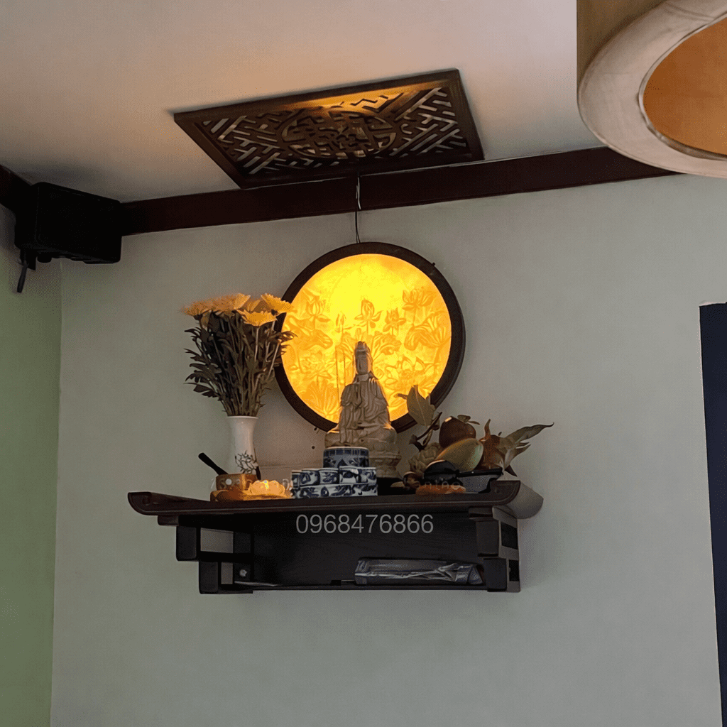 Trang thờ Mẹ Quan Âm treo tường BB3059
